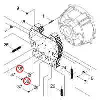 M105000000 Диодный мост SHINDAIWA DGW400, DGW500