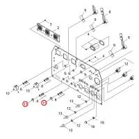 E145000080 Регулятор жесткой дуги DIAL SHINDAIWA DGW400, DGW500